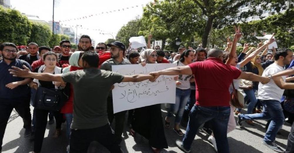  مظاهرات تونس