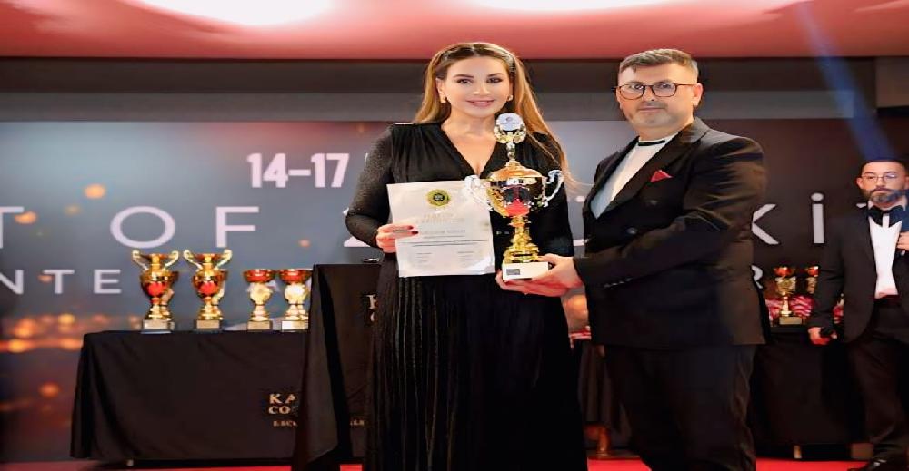 بعد ربع قرن من الخبرة والعطاء .. تكريم نتالي نصار بمهرجان أنطاليا للجمال
